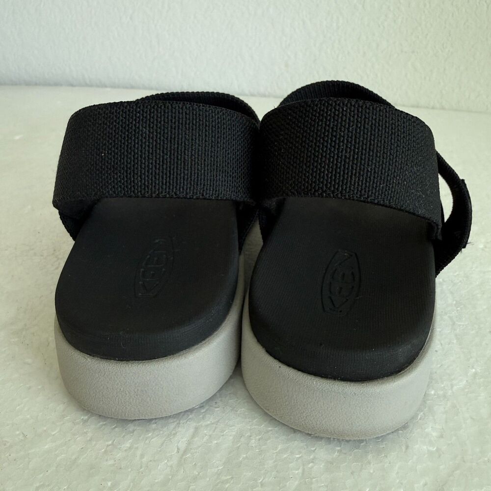 Keen Elle Backstrap Sandal Stretch Straps Recycled Outdoor Size 10.5 Black - Picture 5 of 13